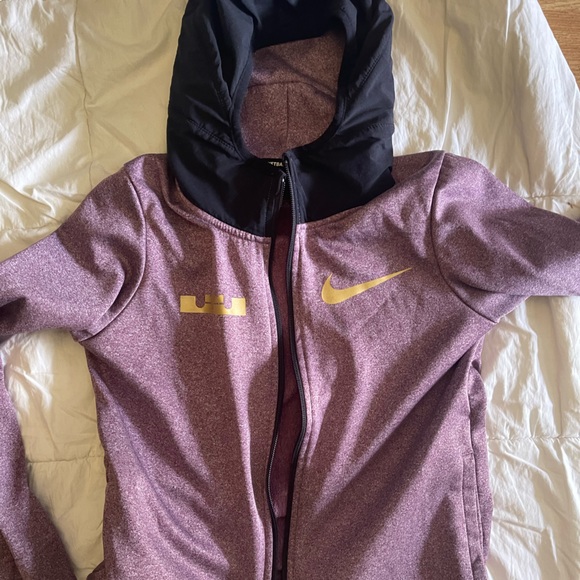 Nike sport 23 zipper hoodie size large - Picture 2 of 3